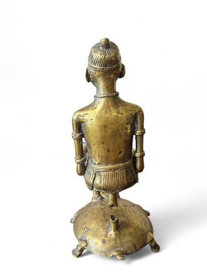 DOGON MALI
Statue en bronze figurant un sage...
