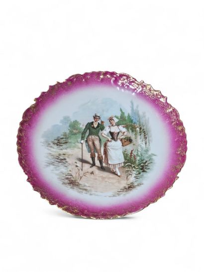 Limoges France
Une assiette en porcelaine...