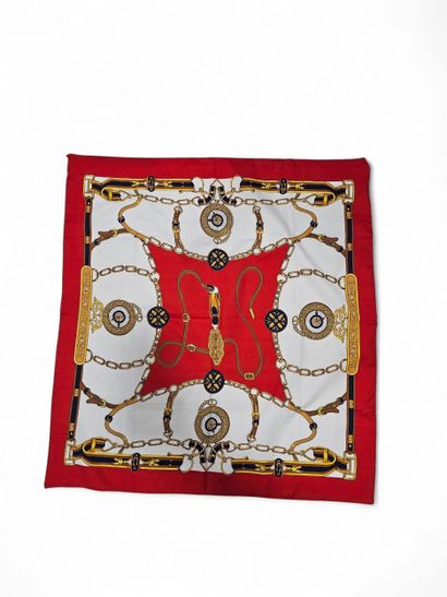 LOT de trois foulards de couleurs