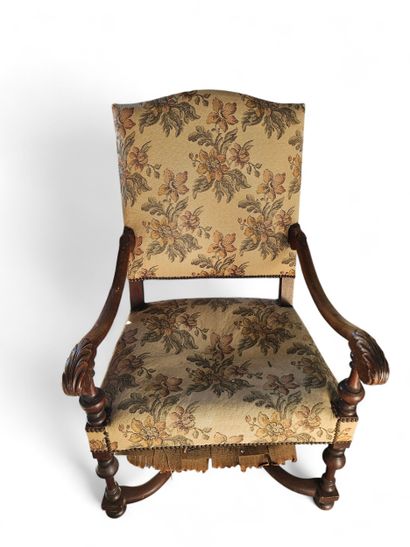 TRAVAIL Français XIXème siècle 
Fauteuil...