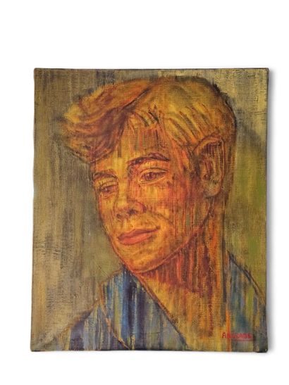 Anglade
Portrait de jeune homme
Huile sur...