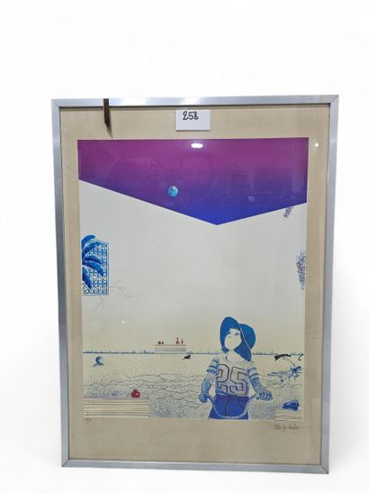 Alilo Di Mallo
La jeune fille au vélo
Lithographie...