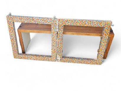 TABLE BASSE style Art déco 
Structure en...