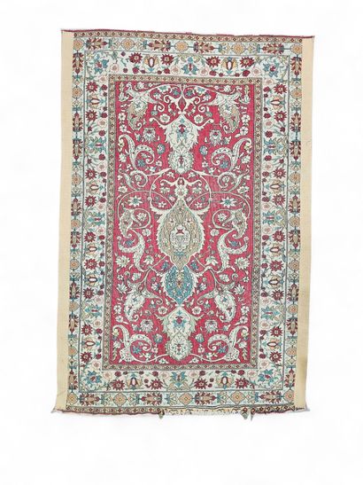 TAPIS GHOUM (chaine et trame en coton, velours...