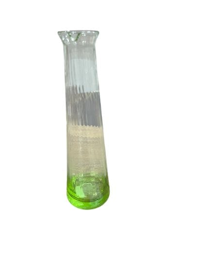 PORCIEUX
Large carafe in green float glass...