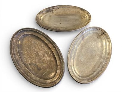 BOULENGER
Silver-plated metal set including...
