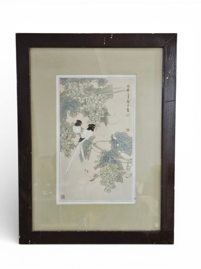 TWO Framed REPRODUCTIONS
