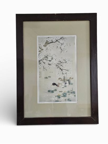 TWO Framed REPRODUCTIONS
