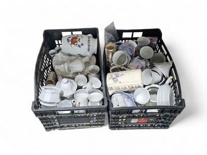 SEVERAL PORCELAIN COFFEE SET PARTS