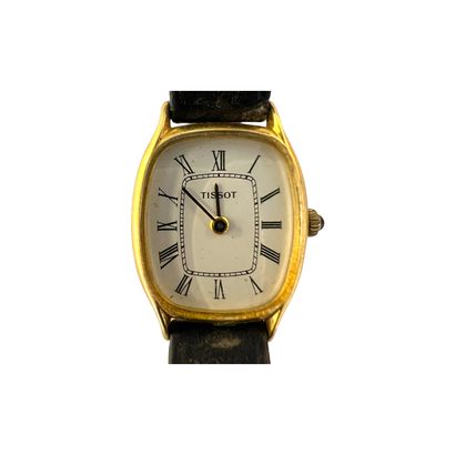 TISSOT
Watch in 750° yellow gold, tonneau...