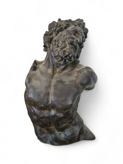 Plastic bust of Laocoon