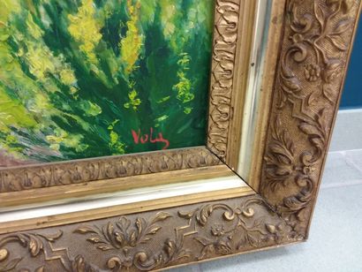 VOLPA
Southern landscape
Oil on panel signed...
