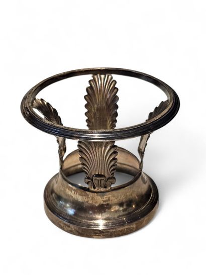 Empire-style silver (.800) MOUTARDIER with...
