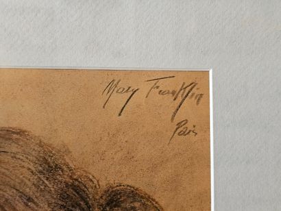 Mary Jett FRANKLIN (1842-1928)
Pastel and...