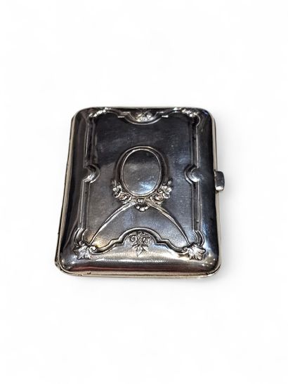 GERMAN WORK 19th century
Cigarette case chased...