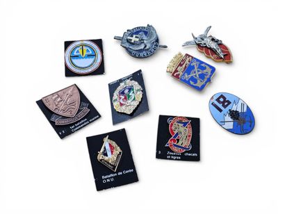 SET OF NINE PUCELLES