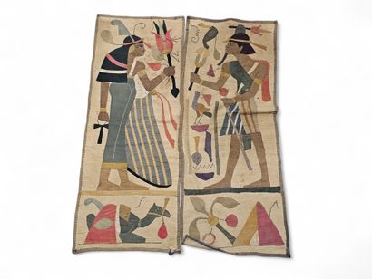 REUNION of FIVE Jacquard TAPESTRIES including...