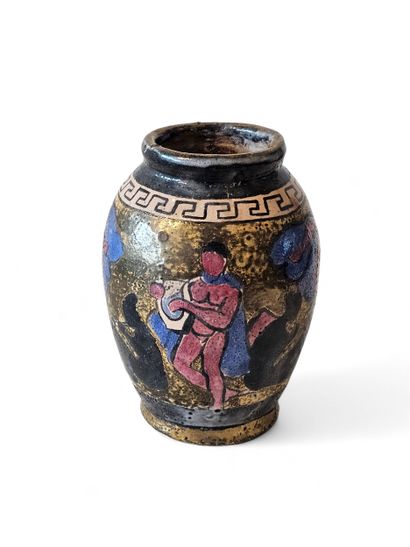 MP After
Ceramic ball vase decorated with...