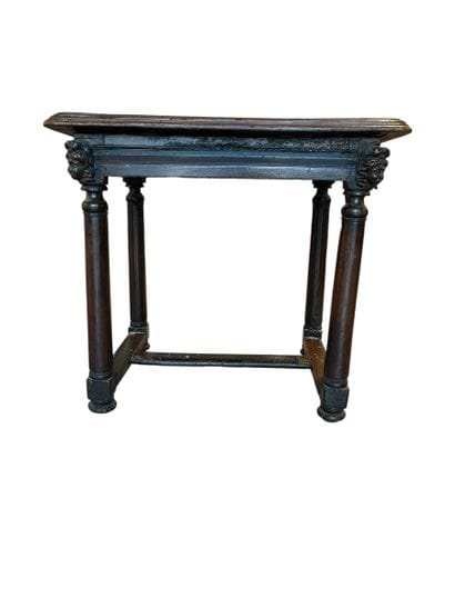 SMALL TABLE in natural wood from the first...