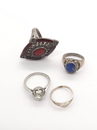 SET of jewelry in 800° silver
Bracelet and...