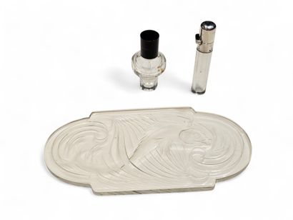 Cut crystal PLAQUE with fish design
Dim:...