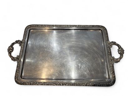 SPANISH WORK
Large serving tray with two...