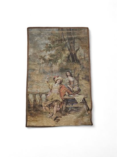 REUNION of FIVE Jacquard TAPESTRIES including...