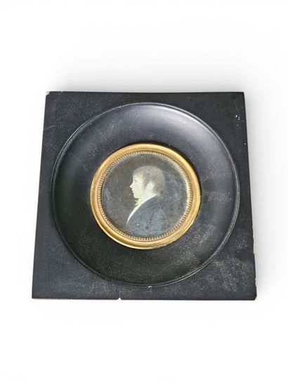 20th century French work
Young man in profile
Framed...