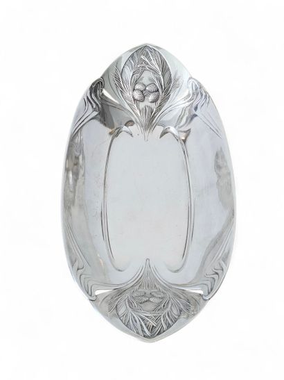 CHRISTOFLE
Art Nouveau style fruit basket...