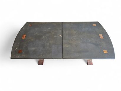 Rectangular MODERNISTE DESKTOP, black-lacquered...