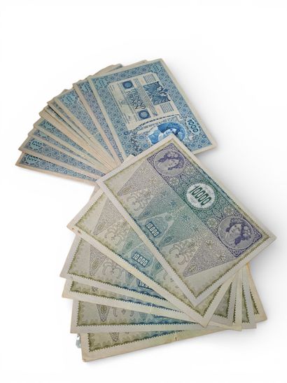 Weimar Republic
Banknote set