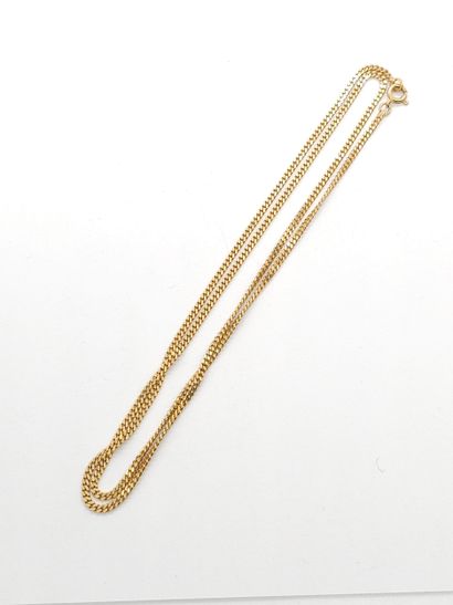 CHAIN in 750° yellow gold 
Weight : 10,06...