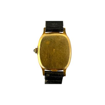 TISSOT
Watch in 750° yellow gold, tonneau...