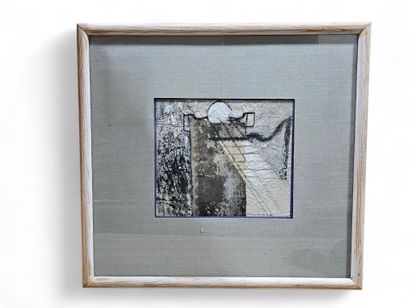 Anne MANDORLA 20th century
Abstract composition
Gouache...