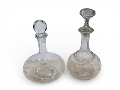 ROMAN D'ART 20th century 
Decanter in blown...