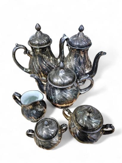 Thomas Germany
Silver-plated porcelain coffee...