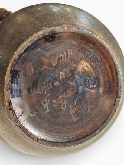 Dominique ZUMBO (1854-1939) 
Two-handled...