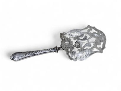 20th century French work 
Openwork silver...