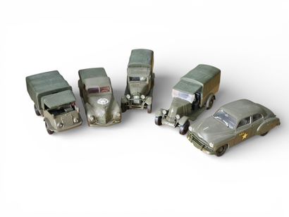 SOLIDO 1/43
Set of five metal and plastic...