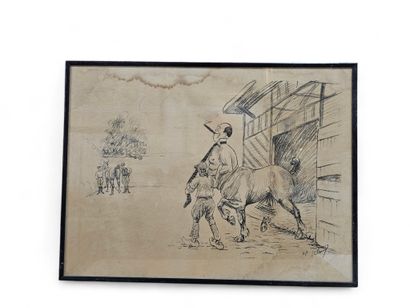 BIB (1888-1966)
Set of three black cartoons...