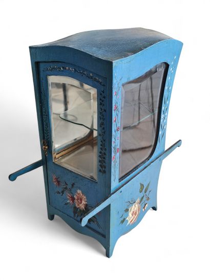 CHAISE à porte vitrine de poupées (dolls'...