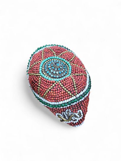 Southeast Asian work 
Wedding headdress in...