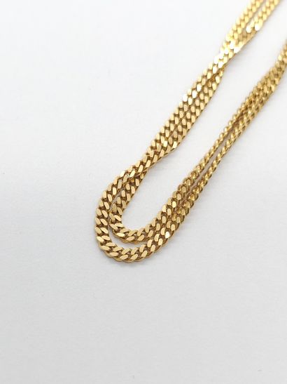 CHAIN in 750° yellow gold 
Weight : 10,06...
