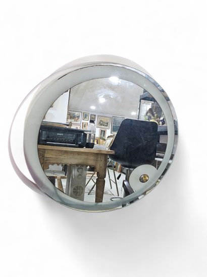 WORK XXI century 
Round illuminated mirror...