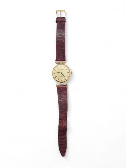 BULOVA PARIS
Ladies' wristwatch in gilt metal,...