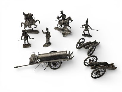 SHP M
Set of Napoleonic soldiers in lead...