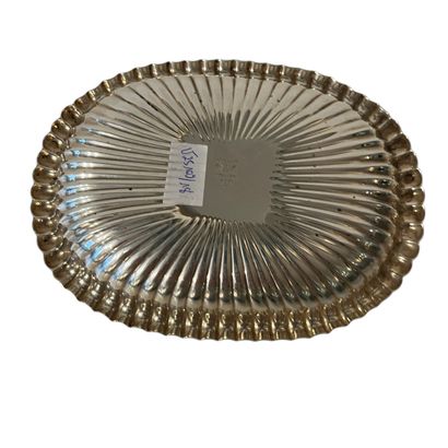 GOHRAM AND Cie 
Silver (.925) gadrooned pocket...