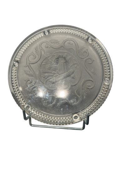 FRENCH WORK 20th century
A pressed molded...