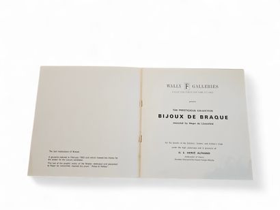 CATALOG 
BRAQUE Jewelry by Heger de Lowenfeld
A...