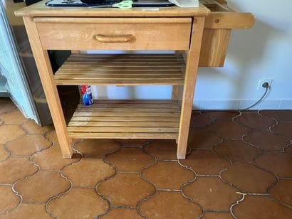 BILLOT de bois moderne